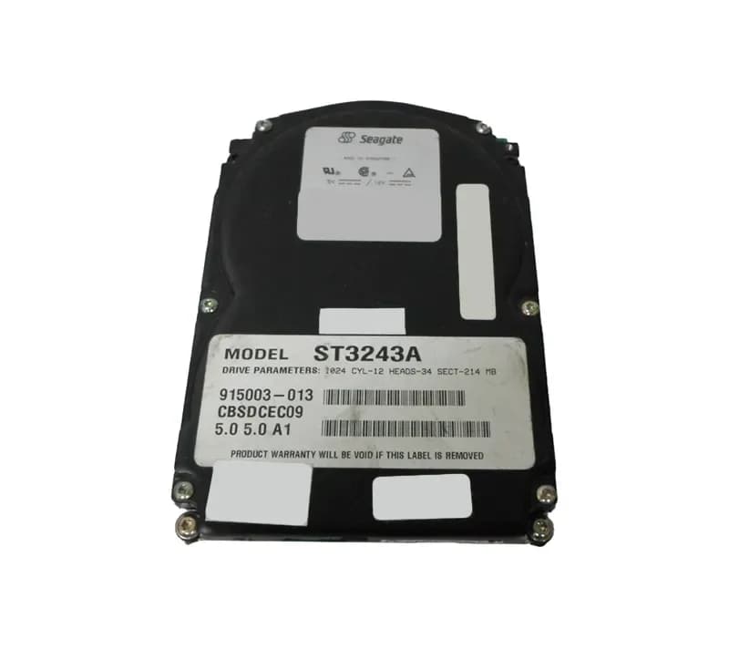 ST3243A - Seagate 214MB 3800RPM IDE/ATA 32KB Cache 3.5-Inch Hard Drive