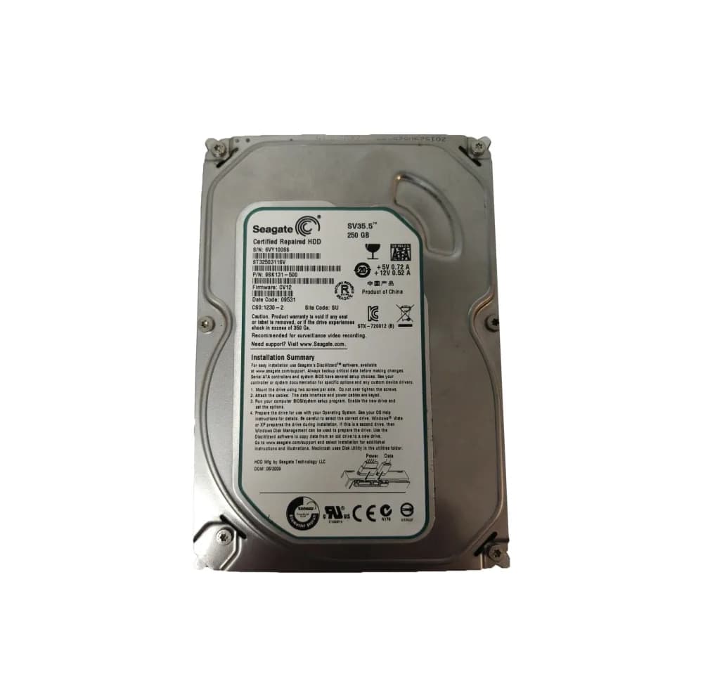 ST3250311SV - Seagate 250GB 7200RPM SATA 3Gb/s 3.5-in Hard Drive