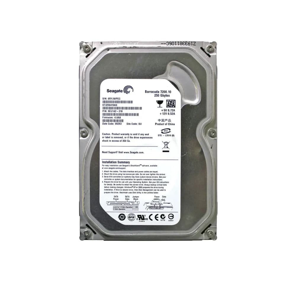 ST3250410AS - Seagate 250GB 7200RPM SATA 3Gb/s 3.5-in Hard Drive