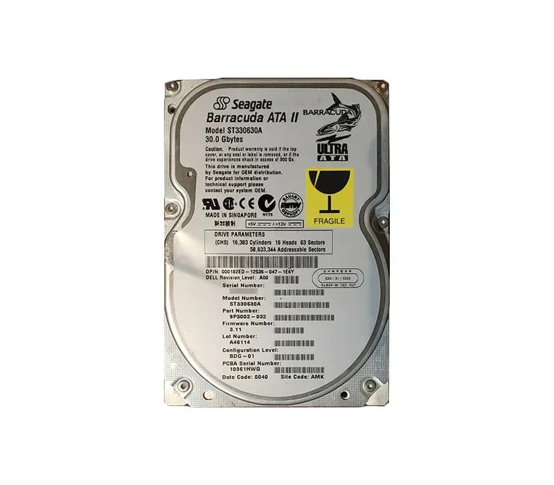 ST330630A - Seagate BarraCuda 30.6GB 7.2K Ultra ATA/66 2MB 3.5" HDD