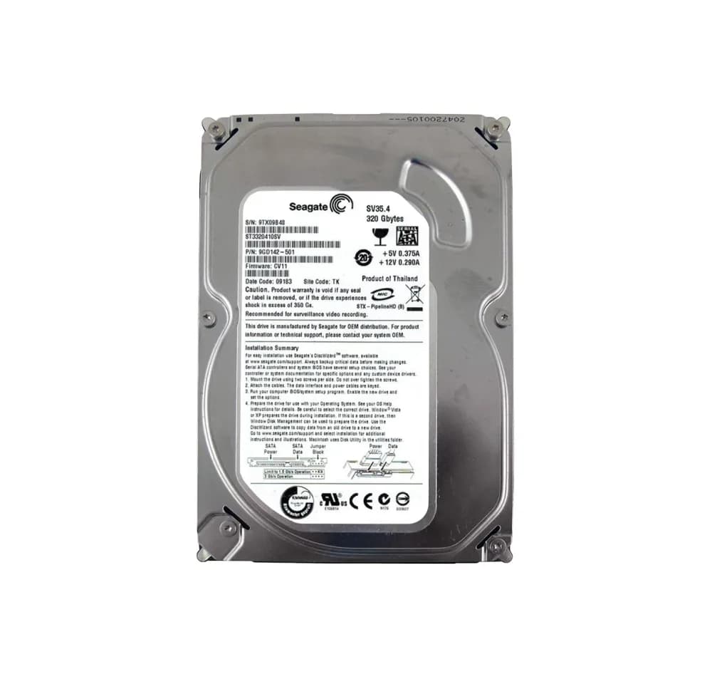 ST3320410SV - Seagate 320GB 7200RPM SATA 3Gb/s 3.5-in Hard Drive