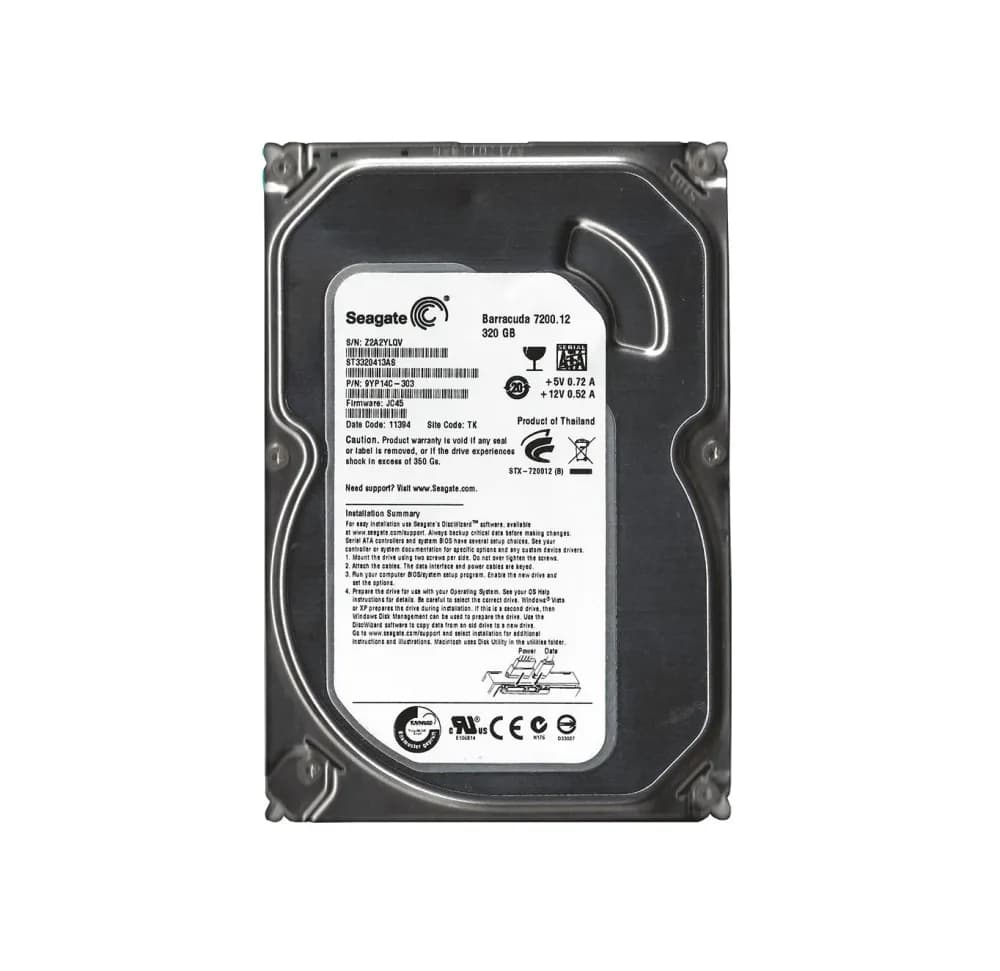 ST3320413AS - Seagate 320GB 7200RPM SATA 6Gb/s 3.5-in Hard Drive