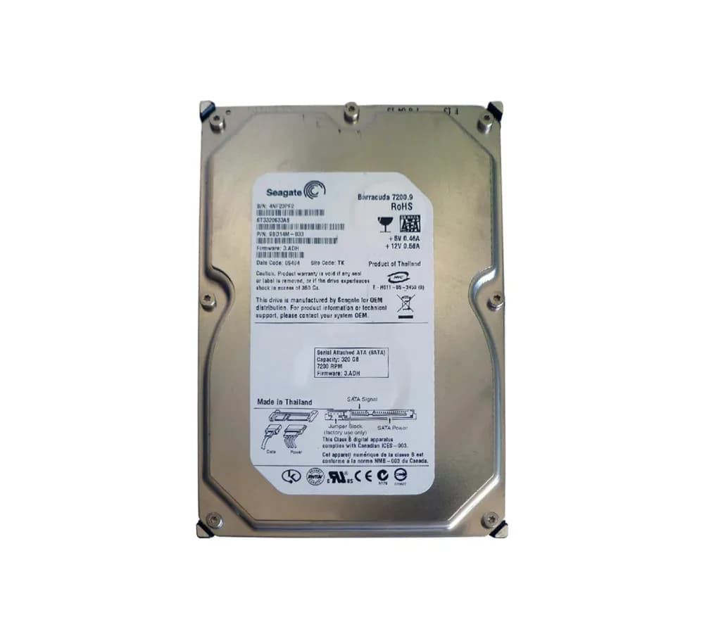 ST3320633AS - Seagate 320GB 7200RPM SATA 3Gb/s 3.5-in Hard Drive