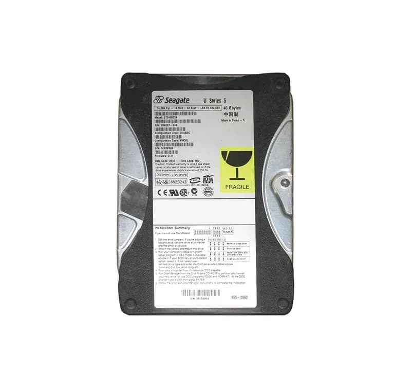st340823a - Seagate 40GB 5400RPM ATA/100 3.5-inch Hard Drive