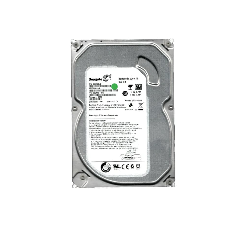 ST3500418AS - Seagate 500GB 7200RPM SATA 3Gb/s 3.5-in Hard Drive
