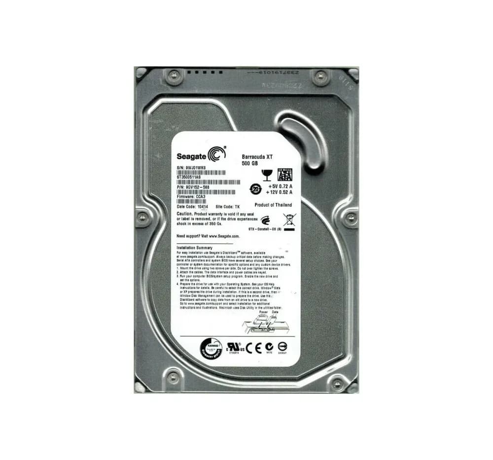 ST3500511AS - Seagate 500GB 7200RPM SATA 3Gb/s 3.5-in Hard Drive