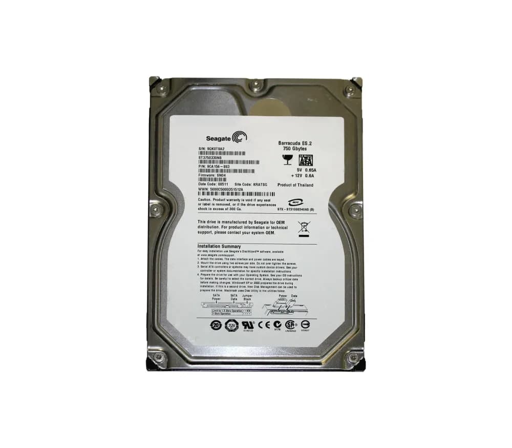 ST3750330NS - Seagate 750GB 7200RPM SATA 3Gb/s 3.5-in Hard Drive