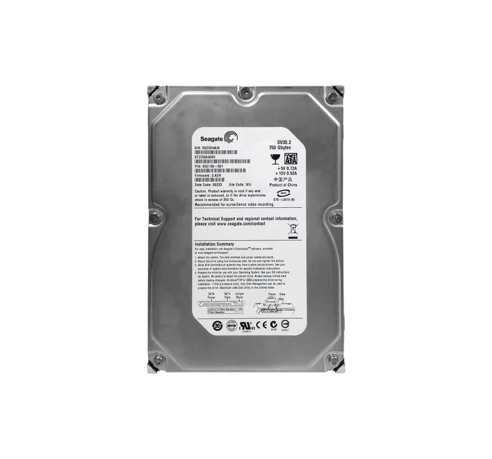ST3750640SV - Seagate 750GB 7200RPM SATA 3Gb/s 3.5-in Hard Drive
