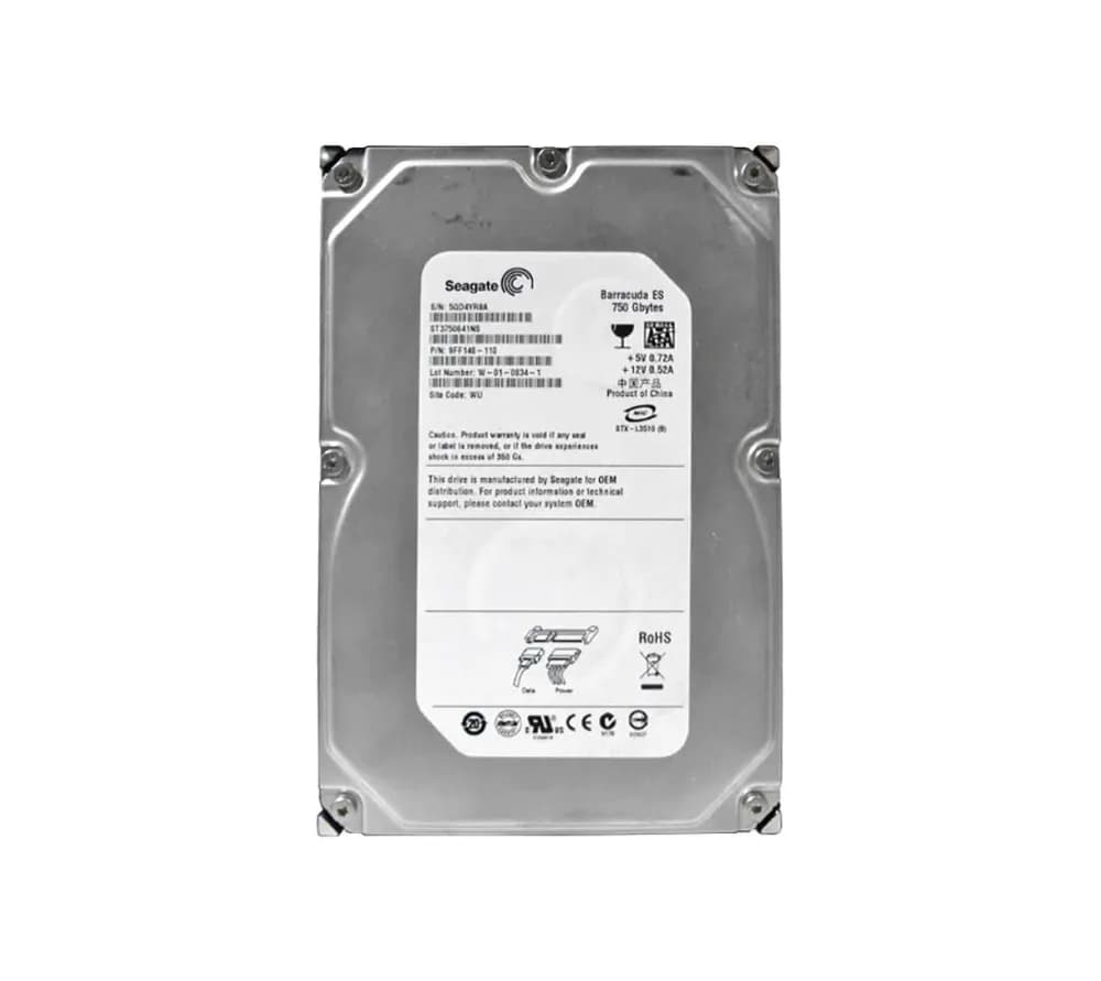 ST3750641NS - Seagate 750GB 7200RPM SATA 3Gb/s 3.5-in Hard Drive