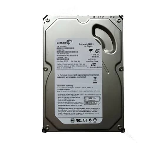 ST3802110A - Seagate 80GB 7200RPM ATA/100 3.5-inch Hard Drive