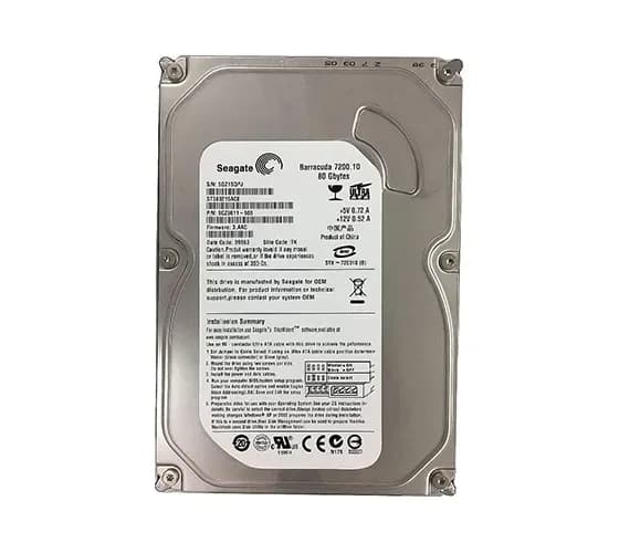 ST380215ACE - Seagate 80GB 7200RPM ATA/100 3.5-inch Hard Drive
