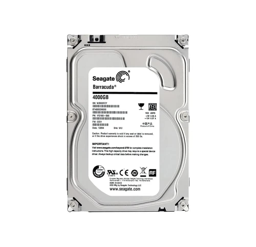 ST4000DM000 - Seagate 4TB 5900RPM SATA 6Gb/s 3.5-in Hard Drive