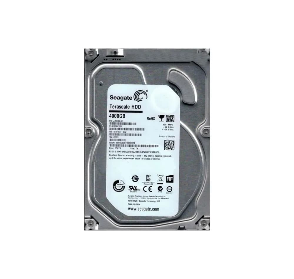 ST4000NC000 - Seagate 4TB 5900RPM SATA 6Gb/s 3.5-in Hard Drive