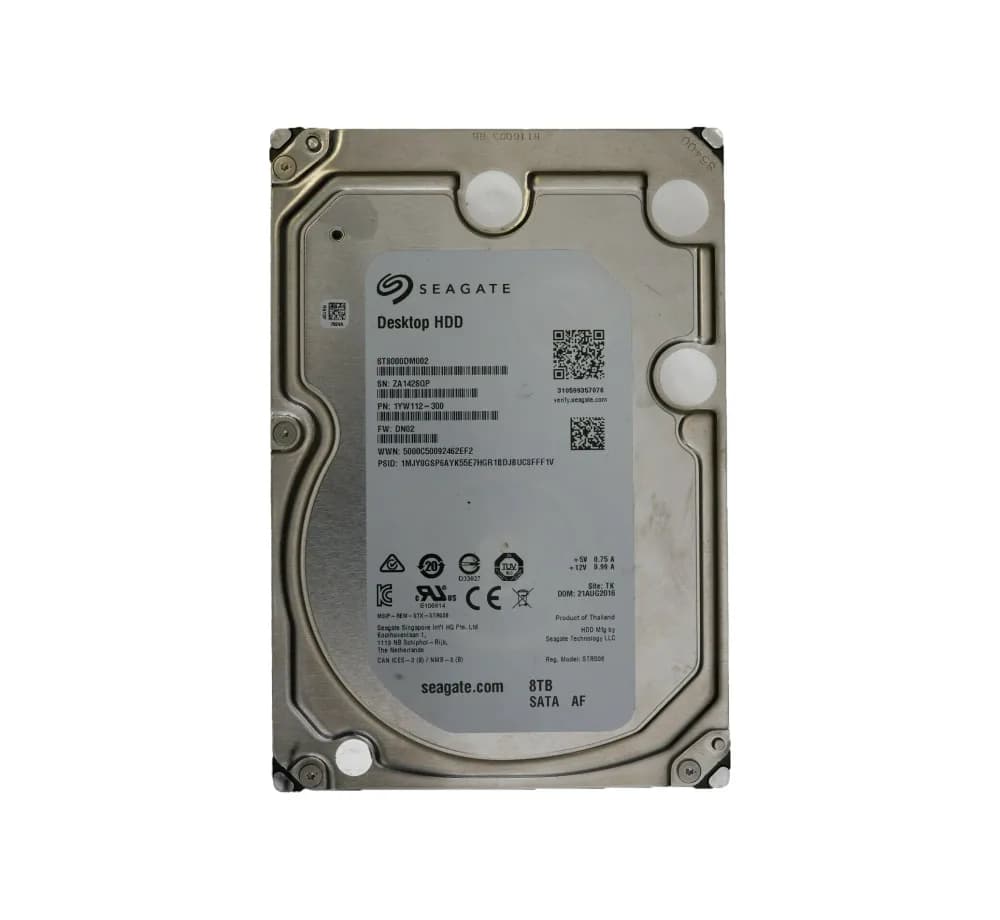 ST8000DM002 - Seagate 8TB 7200RPM SATA 6Gb/s 3.5-in Hard Drive