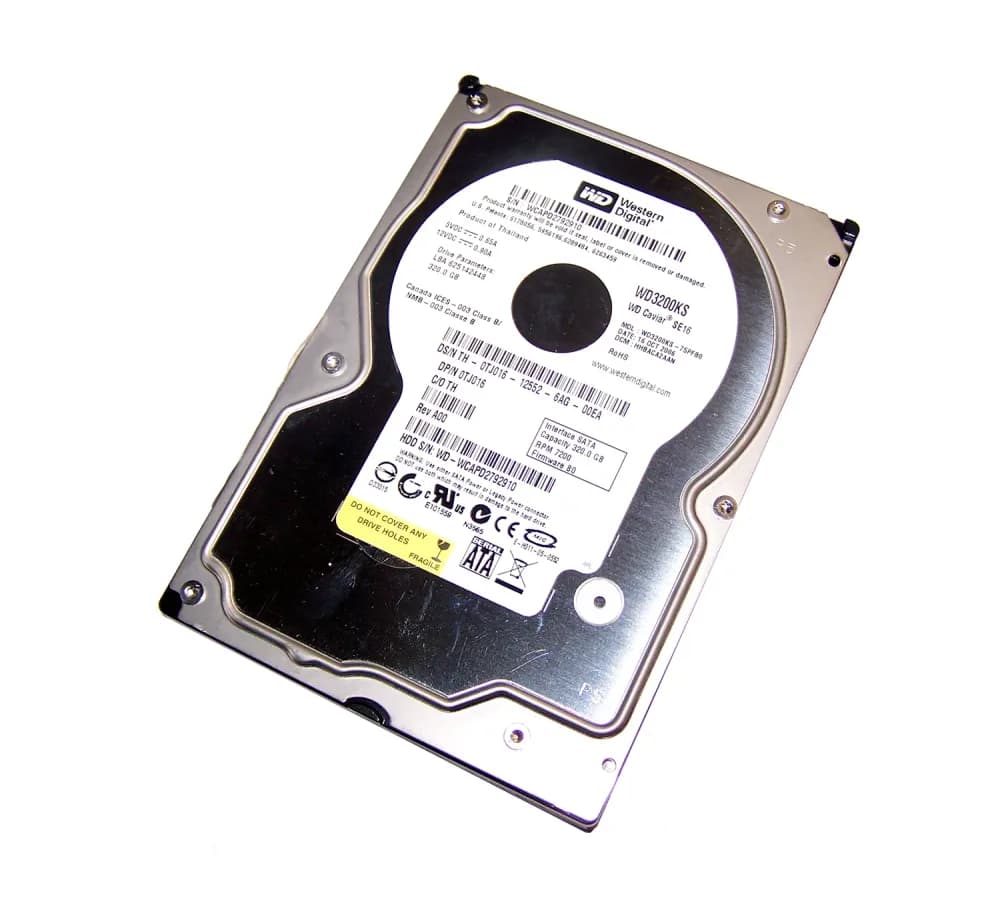TJ016 - Dell 320GB 7200RPM SATA 3Gb/s 3.5-in Hard Drive