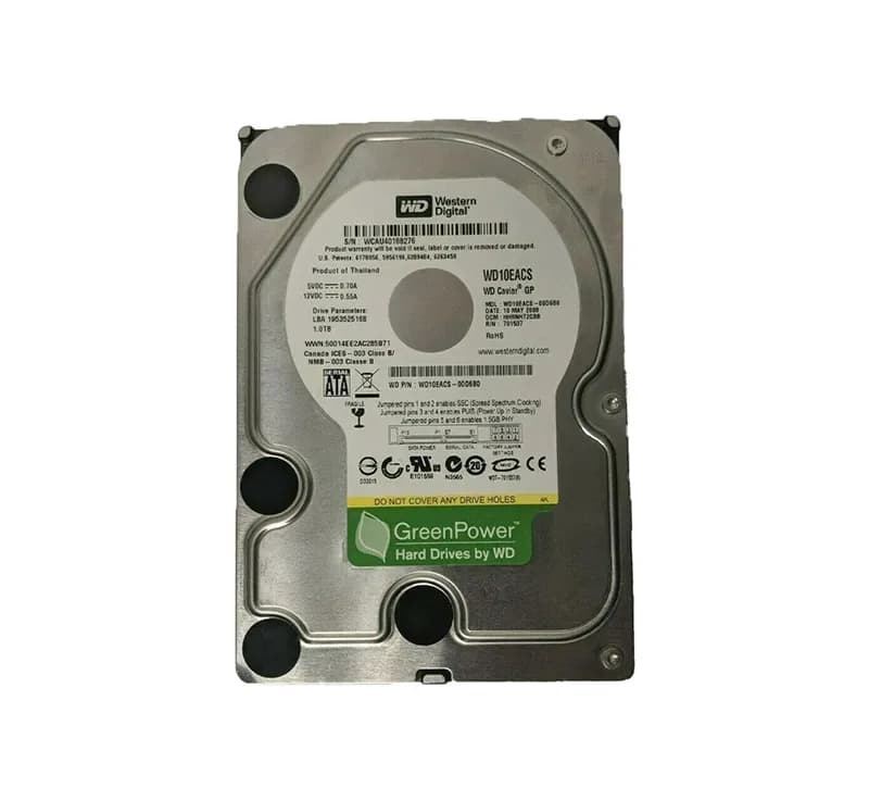 WD10EACS - Western Digital 1TB 7200RPM SATA 3Gb/s 3.5-in Hard Drive