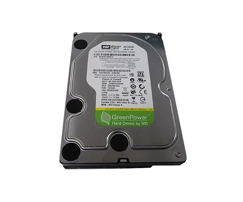 WD10EVVS - Western Digital 1TB 5400RPM SATA 3Gb/s 3.5-in Hard Drive