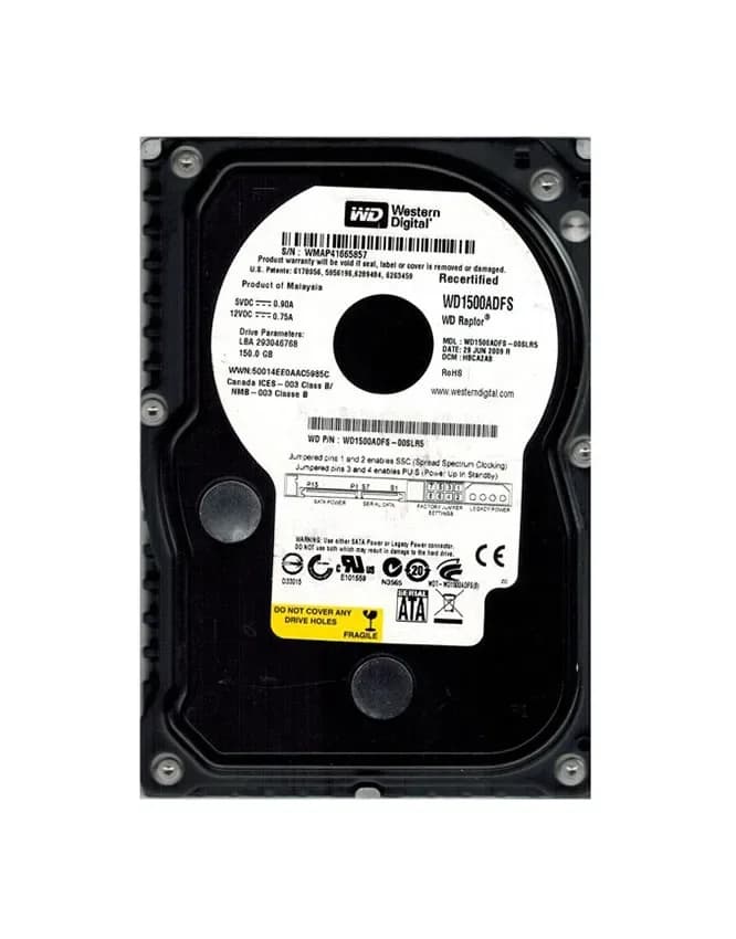 WD1500ADFS - Western Digital 150GB 10K RPM SATA 1.5Gb/s 3.5-in HDD