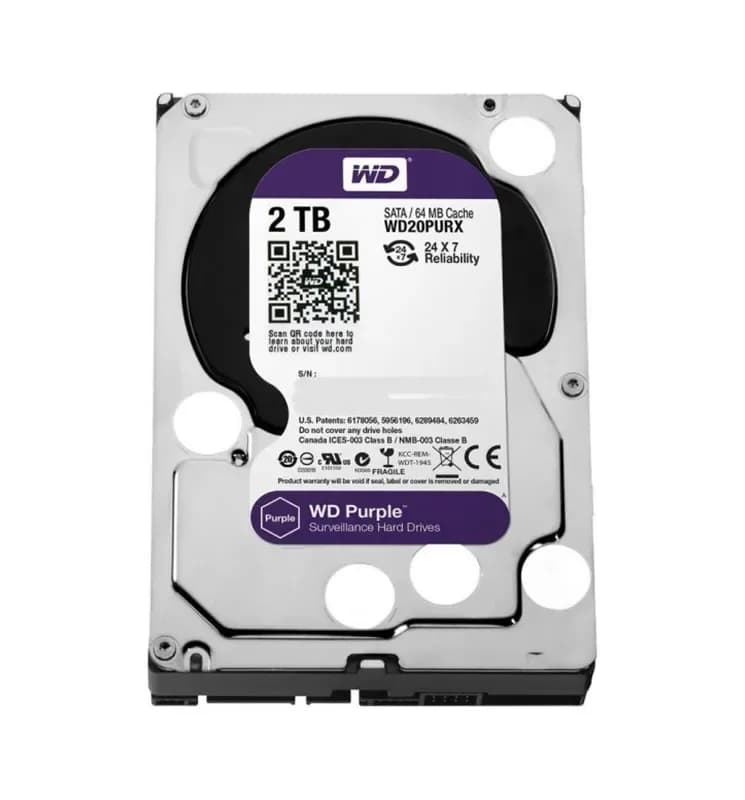 WD20PURX - Western Digital 2TB 5400RPM SATA 6Gb/s 3.5-in Hard Drive