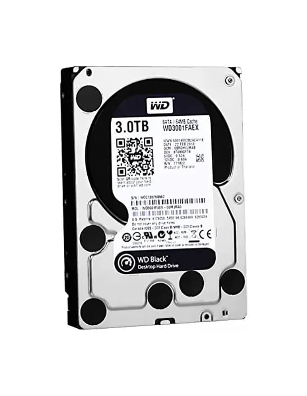 WD3001FAEX - Western Digital 3TB 7200RPM SATA 6Gb/s 3.5-in Hard Drive