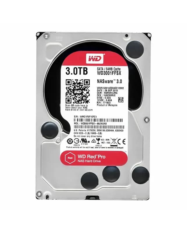 WD3001FFSX - Western Digital 3TB 7200RPM SATA 6Gb/s 3.5-in Hard Drive