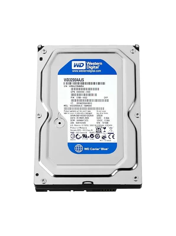 WD3200AAJS - WD 320GB 7200RPM SATA 3Gb/s 3.5-in HDD