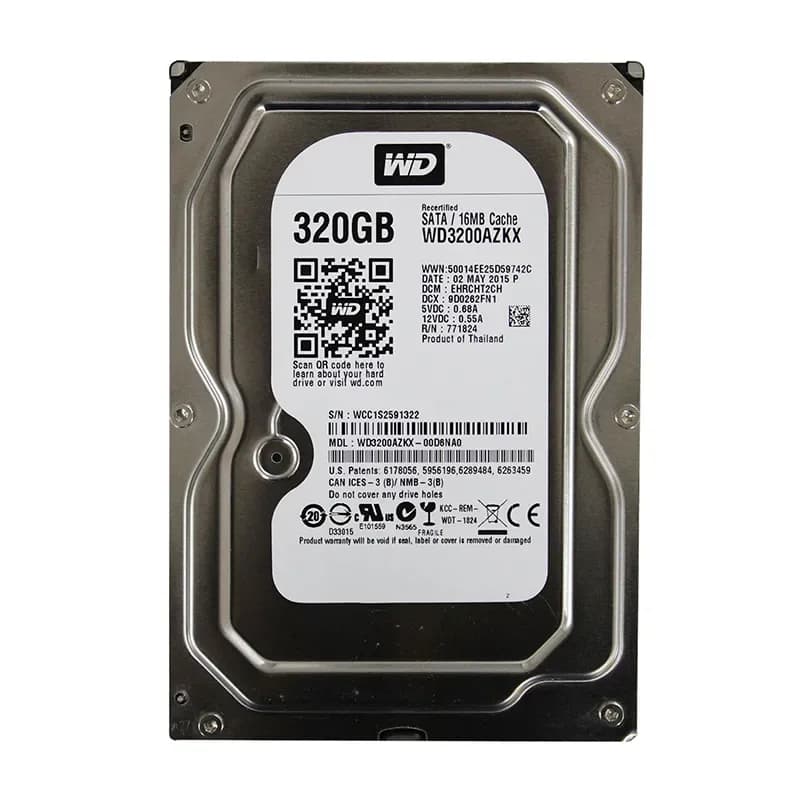 WD3200AZKX - WD 320GB 7200RPM SATA 6Gb/s 3.5-in HDD