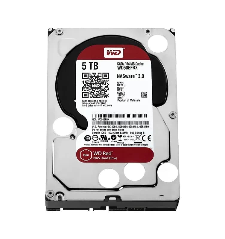 WD50EFRX - Western Digital 5TB 5400RPM SATA 6Gb/s 3.5-in Hard Drive