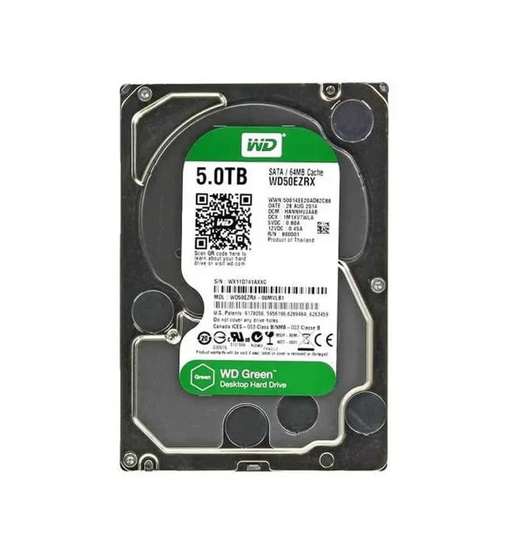 WD50EZRX - Western Digital 5TB 5400RPM SATA 6Gb/s 3.5-in Hard Drive