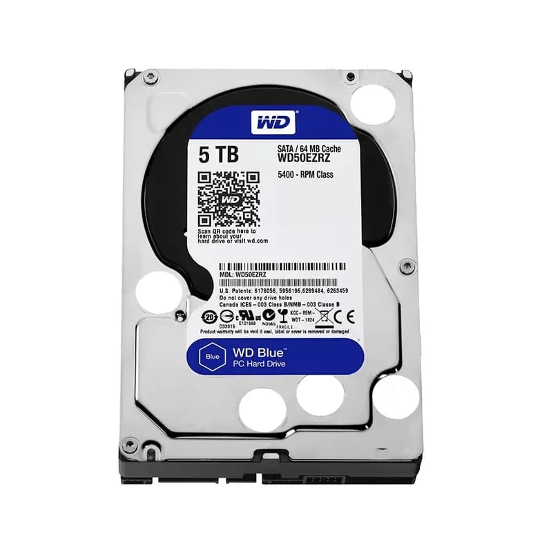 WD50EZRZ - Western Digital 5TB 5400RPM SATA 6Gb/s 3.5-in Hard Drive