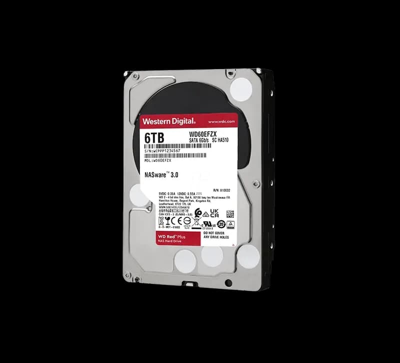 WD60EFZX - Western Digital 6TB 5640RPM SATA 6Gb/s 3.5-in Hard Drive