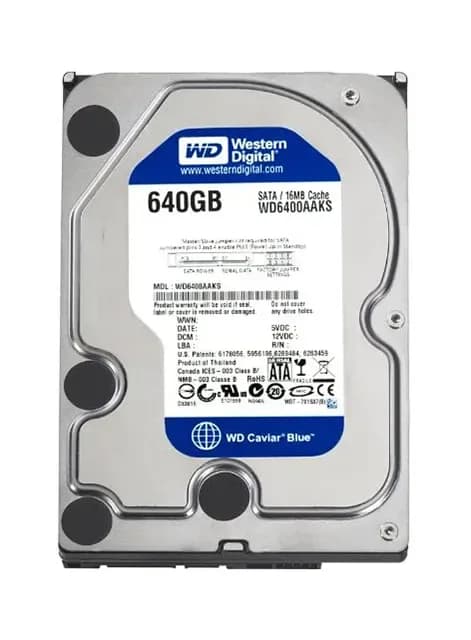 WD6400AAKS - WD 640GB 7200RPM SATA 3Gb/s 3.5-in HDD