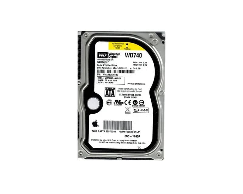 WD740 - Dell 74GB 10000RPM SATA 1.5Gb/s 3.5-in Hard Drive