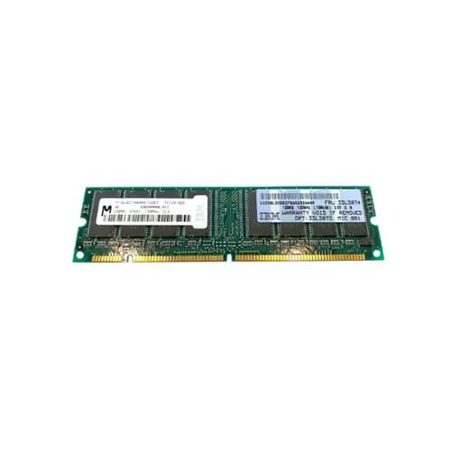 33L3074 - IBM 128MB 133MHz Non-ECC 168-Pin UDIMM Memory