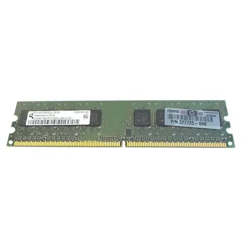 377725-888 - HP 512MB UDIMM 240-Pin Memory Module