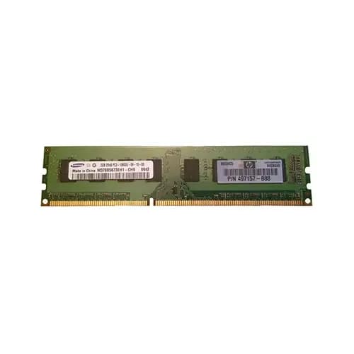 497157-B88 - HP 2GB DDR3 1333MHz CL9 Non-ECC UDIMM Memory Module