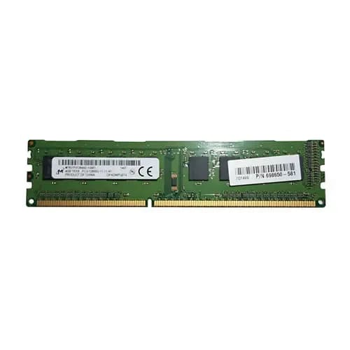 698650-581 - HP 4GB DDR3 1600MHz CL11 Non-ECC UDIMM Memory Module