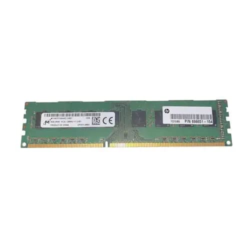 698651-154 - HP 8GB DDR3 1600MHz CL11 Non-ECC UDIMM Memory Module
