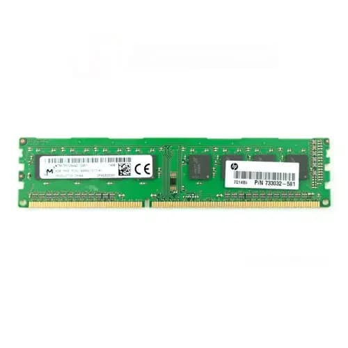 733032-581 - HP 4GB DDR3 1866MHz CL13 Non-ECC UDIMM Memory Module
