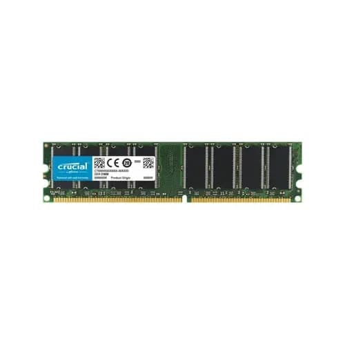 CT594264 - Crucial 1GB DDR 333MHz Non-ECC 184-Pin DIMM Memory