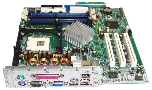 359795-001 - HP Socket 478 Intel 865G Chipset System Board (Motherboard) for EVO DC5000/DX2000 Supports Pentium 4/Celeron DDR 4x DIMM