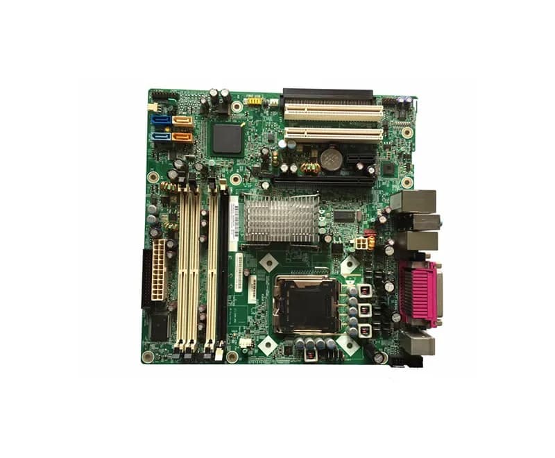 404224-001 - HP Socket LGA775 Intel Q965 Express Chipset Micro-ATX System Board (Motherboard) for DC7700 Desktop Supports Celeron D 352/Pentium 4 541/Core 2 Duo E6700 Series DDR2 4x DIMM