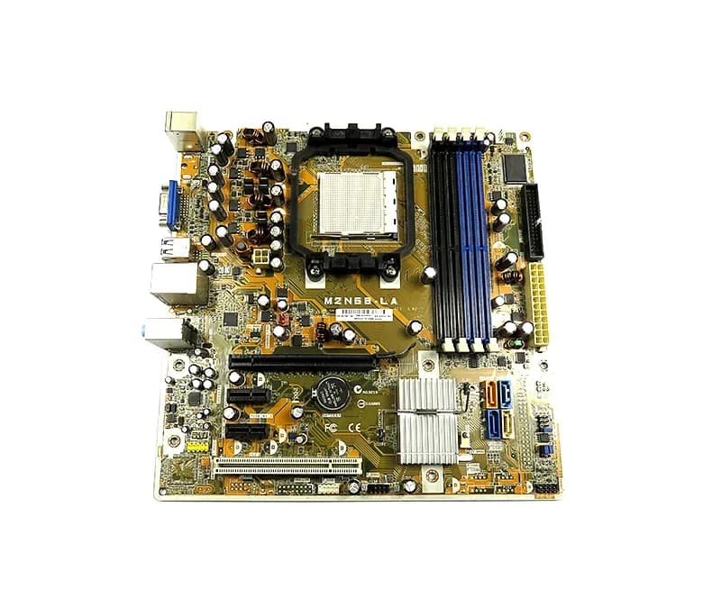459164-001 - HP Socket AM2 nVidia GeForce 6150SE + nForce 430 Micro-ATX System Board (Motherboard) for DX2450M MT Supports Athlon 64 3800+/ Athlon 64 X2 4800+/ Sempron Series DDR2 2x DIMM