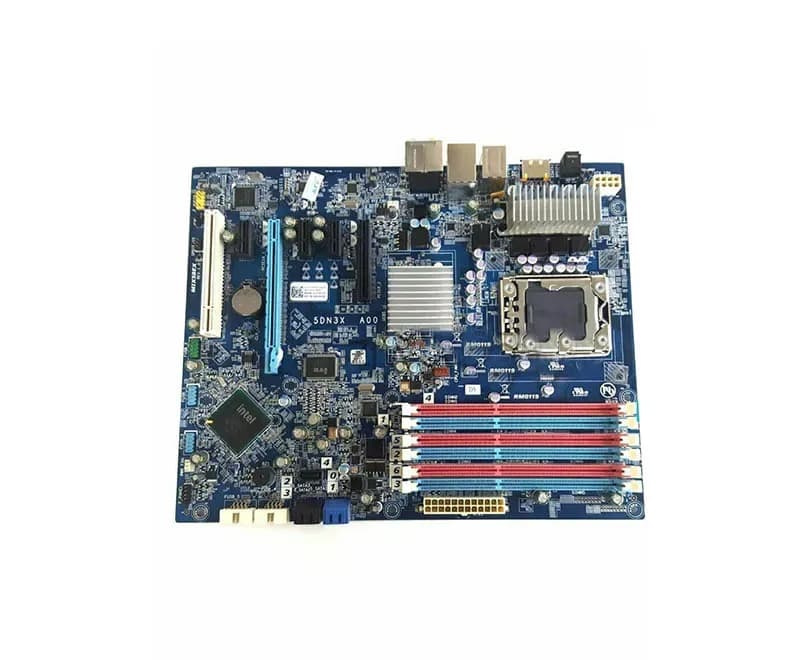 5DN3X - Dell Socket LGA1366 Intel X58 + ICH10R Chipset ATX Motherboard
