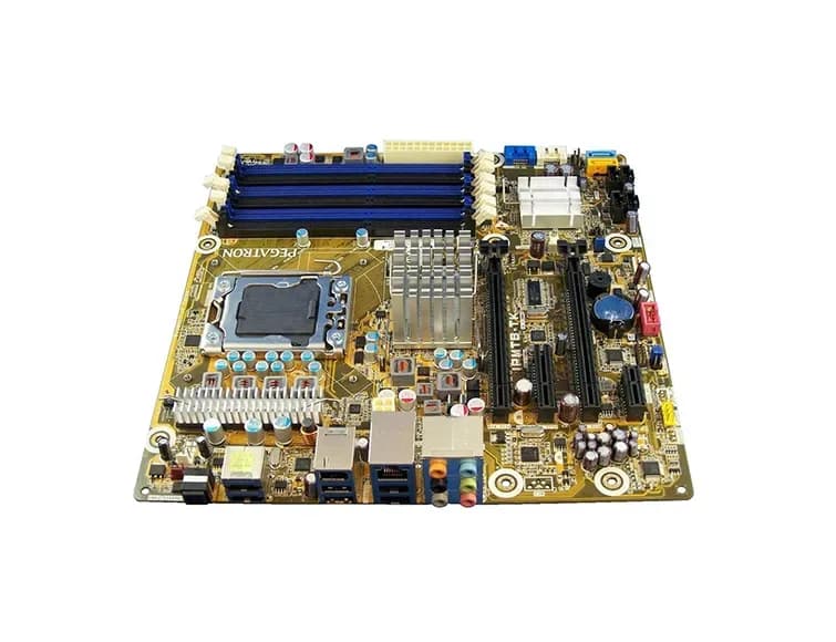 612503-002 - HP Socket LGA1366 Intel X58 + ICH10R Chipset Micro-ATX System Board (Motherboard) for Pavilion Elite 480t / 490t / 580t / 590t Desktop PC Supports Core i7-950 DDR3 6x DIMM