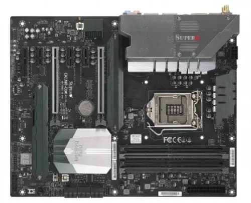 C9Z390-CGW - Supermicro Socket LGA1151 Intel Z390 Express Chipset ATX System Board (Motherboard) Supports Core i9/i7/i5/i3/Pentium/Celeron DDR4 4x DIMM