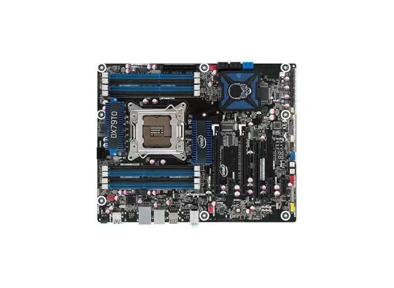 DX79TO - Intel Socket LGA2011 Intel X79 Express Chipset ATX System Board (Motherboard) Supports Core i7 Series DDR3 8x DIMM