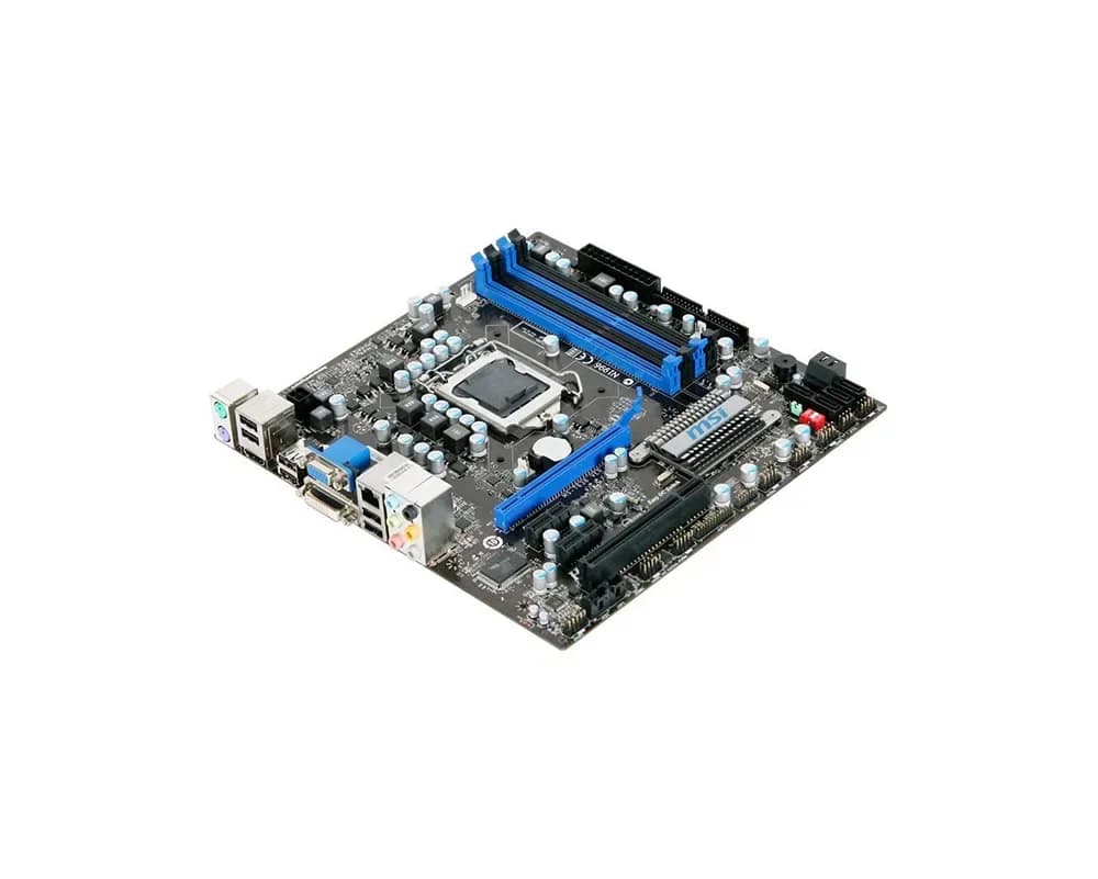 H55M-E33 - MSI Desktop Motherboard Intel Chipset Micro ATX 16GB DDR3 SDRAM Ultra ATA/133 (ATA-7) Serial ATA/300 7.1