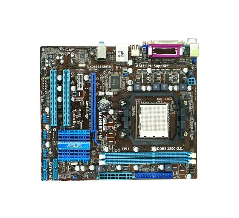 M4N68T-M - Asus Nvidia GeForce 7025 / nForce 630a DDR3 2-Slot Micro-ATX (Motherboard) Socket AM3