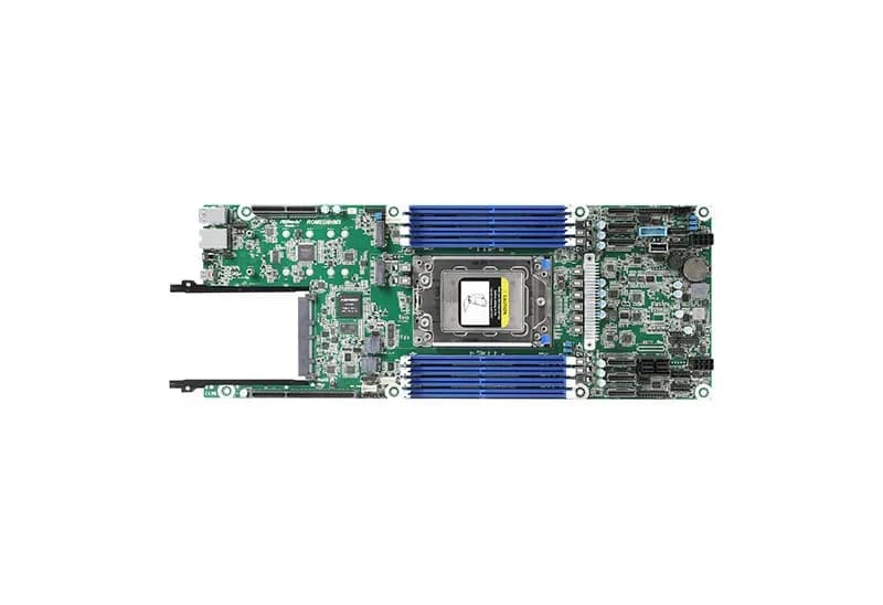 ROMED8HM3 - ASRock Socket SP3 LGA4094 SoC Chipset Half-width System Board (Motherboard) Supports EPYC 7003 / 7002 Series DDR4 8x DIMM
